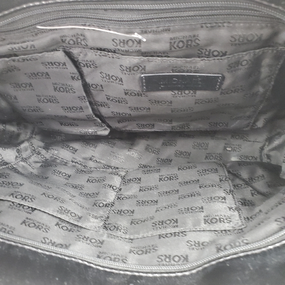 MICHAEL Michael Kors Black Leather Jet Set Chain Straps Tote - Picture 11 of 14